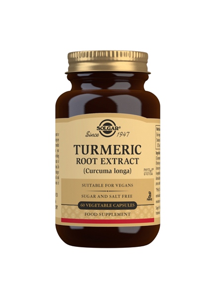 Solgar - Turmeric Root Extract (S.F.P.) (60 Vegicaps)